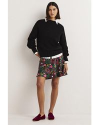 Boden - Satin Bias-cut Mini Skirt - Lyst