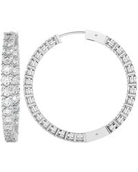 Diamond Select Cuts - 14K 10.00 Ct. Tw. Diamond Earrings - Lyst