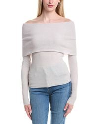 Autumn Cashmere - Angelina Cashmere-Blend Sweater - Lyst