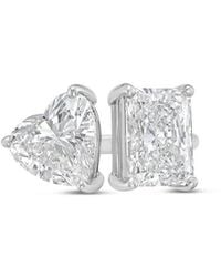 Diana M. Jewels - Diana M. 14K 4.00 Ct. Tw. Lab-Grown Diamond Two-Stone Ring - Lyst