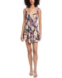 Yumi Kim - Sylvia Linen-Blend Mini Dress - Lyst