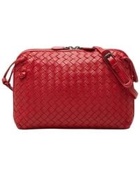 Bottega Veneta - Intrecciato Leather Crossbody Shoulder Bag (Authentic Pre- Loved) - Lyst