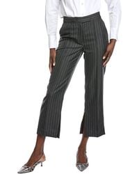 Jonathan Simkhai - Vera Straight Leg Crop Wool-Blend Pant - Lyst