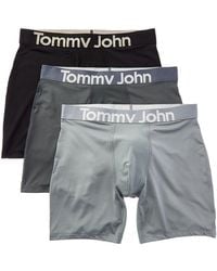 Tommy John - Set Of 3 360 Sport Micro 6In Boxer Brief - Lyst