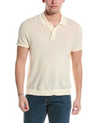 Onia - Textured Polo Shirt - Lyst