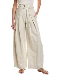 BOSS - Boss Tamoura Linen-Blend Pant - Lyst