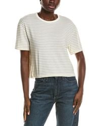 Rag & Bone - Lea Stripe Boxy T-Shirt - Lyst