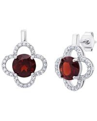 MaxColor - 2.80 Ct. Tw. Garnet Drop Earrings - Lyst