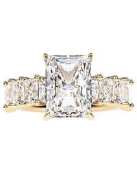 Lab Grown Diamonds - 14K 4.60 Ct. Tw. Lab-Grown Diamond Bridal Ring - Lyst