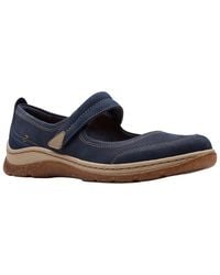 Clarks - Orlene Jane Leather Mary Jane Flat - Lyst