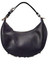 Fendi - Graphy Small Leather Hobo Bag - Lyst