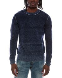 Autumn Cashmere - Inked Crewneck High Rib 100% Cashmere Sweater - Lyst