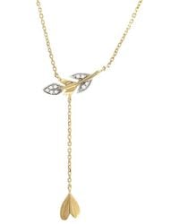 Diamond Select Cuts - 0.03 Ct. Tw. Diamond 14K Necklace - Lyst