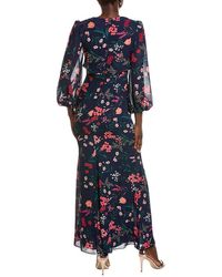 eliza j mock neck long sleeve mixed media dress Eliza J Mock Neck Long Sleeve Mixed Media Dress in Black