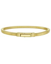 Italian Silver - Italian Over Cubogas Chain Bracelet - Lyst