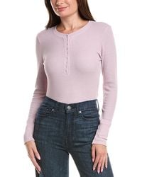 Michael Stars - Regan Henley T-Shirt - Lyst