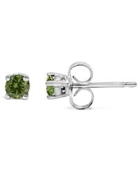 Haus of Brilliance - 0.15 Ct. Tw. Diamond Stud Earrings - Lyst