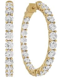 Lab Grown Diamonds - 14K 2.00 Ct. Tw. Lab-Grown Diamond Earrings - Lyst