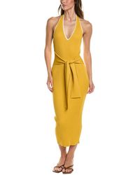 Toccin - Allegra Halter Midi Dress - Lyst