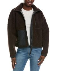 Canada Goose - Simcoe Zip Up Fleece Wool-Blend Sweater - Lyst