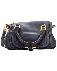 Chloé - Leather Marcie Satchel Baby (Authentic Pre-Loved) - Lyst