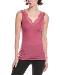 Hanro - Woolen Lace Wool & Silk-blend Tank - Lyst