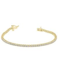 Lab Grown Diamonds - 14K 4.00 Ct. Tw. Lab Grown Diamond Tennis Bracelet - Lyst