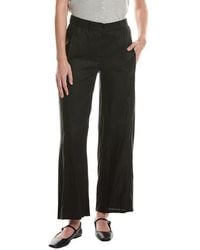 Eileen Fisher - Linen Wide Ankle Pant - Lyst