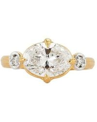 Reiss - 14K 2.03 Ct. Tw. Lab-Grown Diamond Cocktail Ring - Lyst