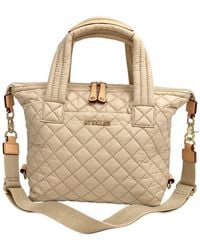MZ Wallace - Small Sutton Deluxe Nylon & Leather Shoulder Bag - Lyst