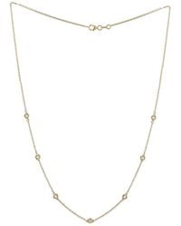 Diana M. Jewels - Fine Jewelry 14k 0.70 Ct. Tw. Diamond By The Yard Necklace - Lyst