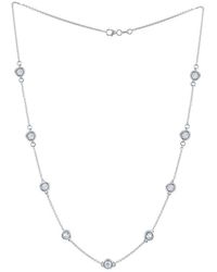 Diana M. Jewels - Fine Jewelry 14k 2.26 Ct. Tw. Diamond By The Yard Necklace - Lyst