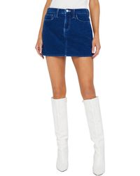 L'Agence - Paris Micro Mini Skirt - Lyst