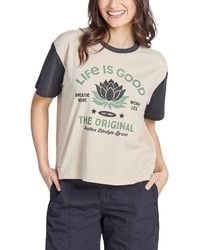 Life Is Good. - Crusher Boxy Tee - Lyst