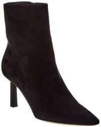 Ferragamo - Janna 70 Suede Bootie - Lyst