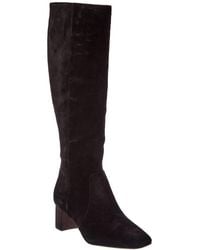 Stuart Weitzman - Kels Zip Suede Knee-High Boot - Lyst