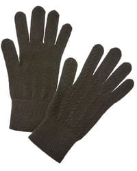 SCOTT & SCOTT LONDON - Cable Cashmere Gloves - Lyst