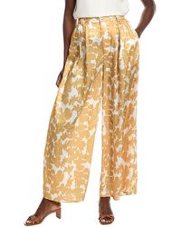 Gracia - Satin Wide Leg Trouser - Lyst