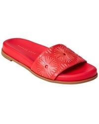 Jack Rogers - Somerset Raffia & Leather Sandal - Lyst