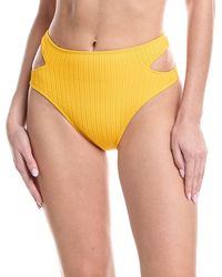 Vitamin A - Amara High-Waist Bikini Bottom - Lyst