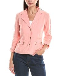 XCVI - Wearables Folksy Linen-Blend Jacket - Lyst