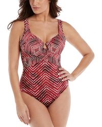 Miraclesuit Babylon Crisscross One-piece - Red