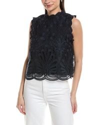 NVLT - Sleeveless Lace Top - Lyst