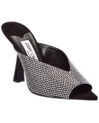 Jimmy Choo - Maryanne 100 Suede Sandal - Lyst