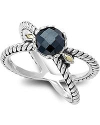 Samuel B. - 18K & 1.35 Ct. Tw. Spinel X Ring - Lyst