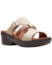 Clarks - Tuleah Jane Leather Sandal - Lyst