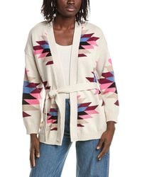 Isla - Tahlia Longline Aztec Cardigan - Lyst