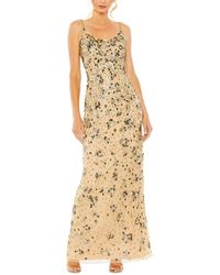 Mac Duggal - Embellished Scoop Neck Evening Gown - Lyst