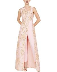 Kay Unger - Bennet Walk Thru Jumpsuit - Lyst