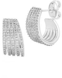 Glaze Jewelry - Plated Cz Earrings - Lyst
